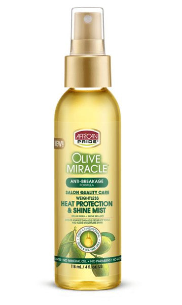 African Pride Olive Miracle Weightless Heat Protection & Shine