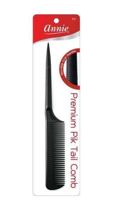 Annie Premium Pik Tail Comb 9" Black