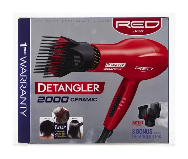 Red by Kiss Ceramic 2000 Detangler