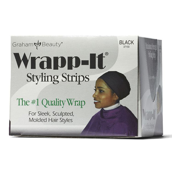 Black Graham Beauty Wrapp-It Styling Strips
