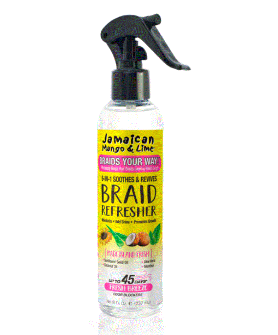 Jamaican Mango & Lime 6-in-1 Soothes & Revives Braid Refresher