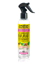 Jamaican Mango & Lime 6-in-1 Soothes & Revives Braid Refresher