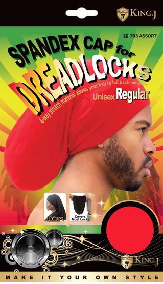 Spandex Cap For Dreadlocks Unisex - Regular