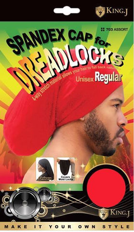 Spandex Cap For Dreadlocks Unisex - Regular