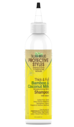Taliah Waajid Bamboo, Biotin, & Basil Moisturizing Mint Shampoo