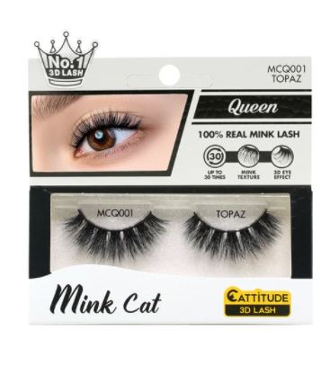 Queen Mink Cat 3D Lashes