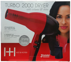 Hot & Hotter Turbo 2000 Hair Dryer