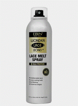 Ebin - Wonder Lace Bond Lace Melt Spray- Keratin 6.34oz