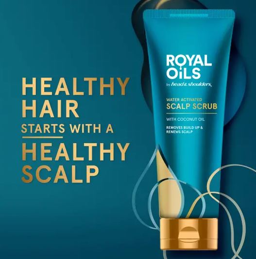 Water Activated Scalp Scrub