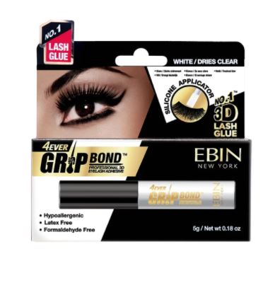 Grip Bond Latex-Free Adhesive - White Paddle/Brush