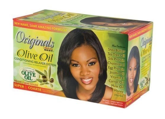 Africa's Best Olive Oil Relaxer Kit