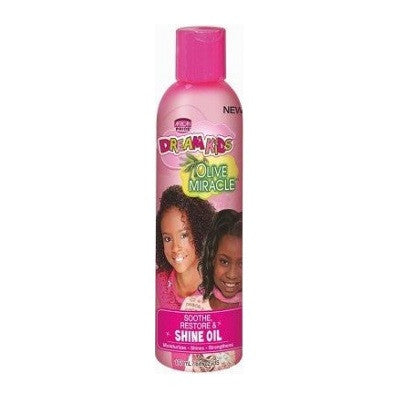 African Pride Dream Kids Olive Miracle Shine Oil 6 oz