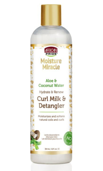 African Pride Moisture Miracle Curl Milk & Detangler