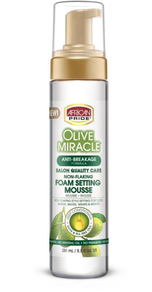 Africa's Best Olive Miracle Non-Flaking Foam Setting Mousse – Beautylicious