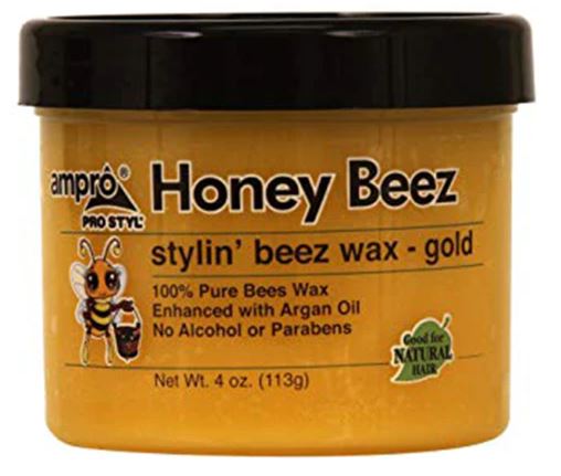 Ampro Pro Styl's Honey Beez Stylin’ Beez Wax – Gold