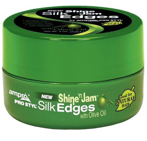 Ampro Shine ’n Jam® Silk Edges - Olive