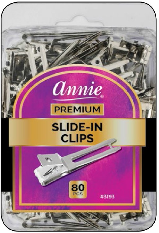 Annie Slide-In Clips 80ct
