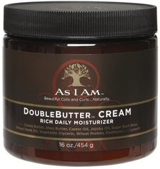 As I Am Double Butter Cream Rich Daily Moisturizer