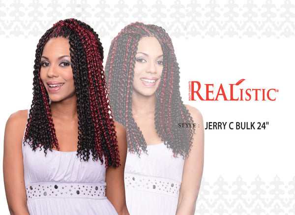 Realistic Jerry Curl Bulk 24"
