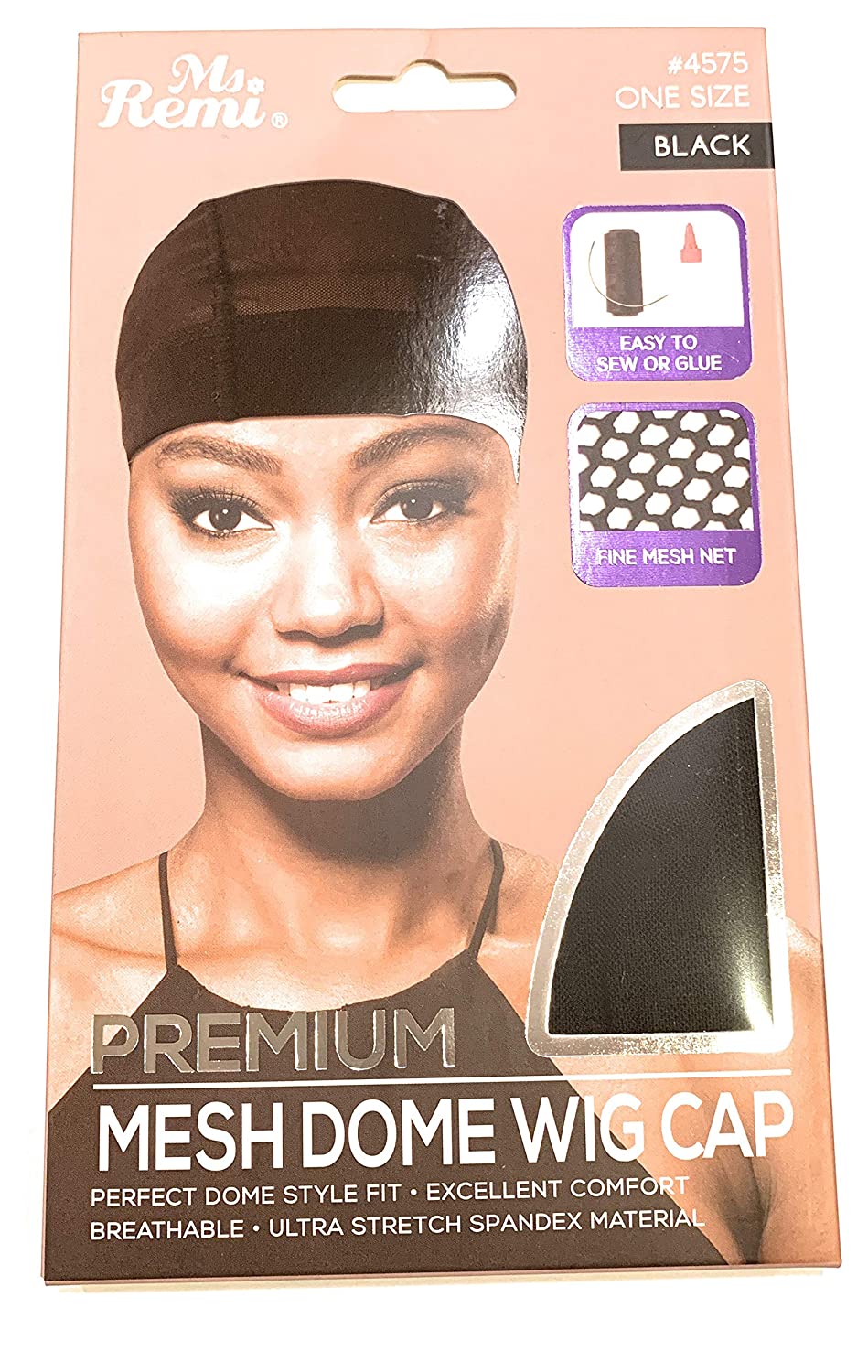 Ms. Remi Premium Mesh Dome Wig Cap Light Brown
