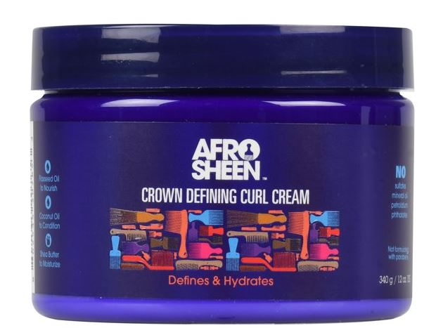 Afro Sheen Crown Defining nourishing Hair Styling Cream