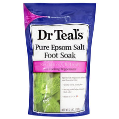 Dr. Teal's Pure Epsom Salt Refreshing Foot Soak