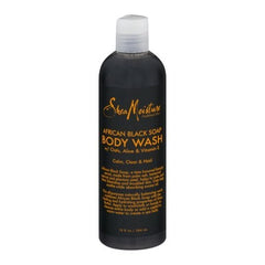 Shea Moisture African Black Soap Soothing Body Wash 13 oz