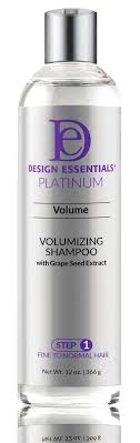 Design Essentials Platinum Volumizing Shampoo With Grape Seed Extract