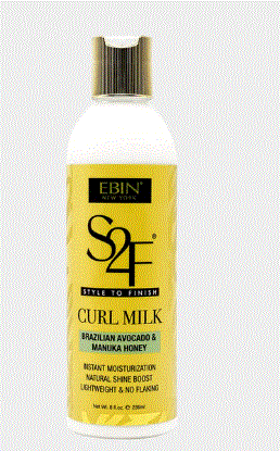 EBIN Style 2 Finish Curl Milk