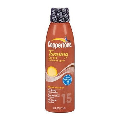 Coppertone Tanning Dry Oil