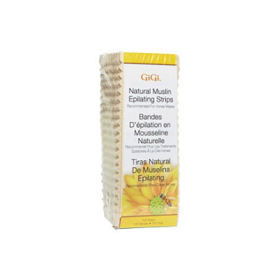 Gigi Natural Muslin Epilating Strips