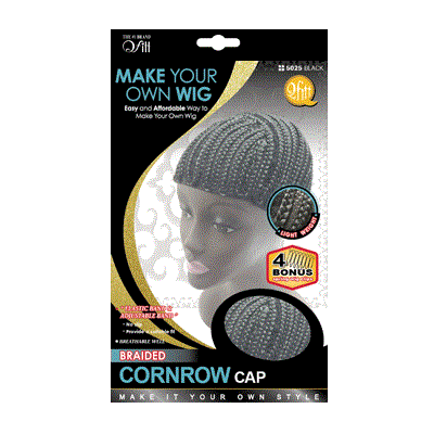 Q Fitt Braided Cornrow Cap
