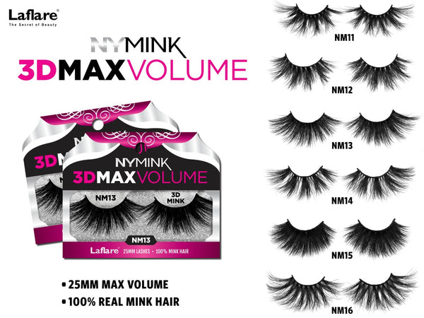 NY MINK 3D MAX VOLUME