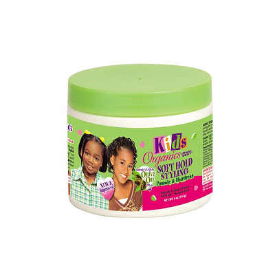 Kids Organics by Africa's Best Soft Hold Styling Pomade & Hairdress 4 oz