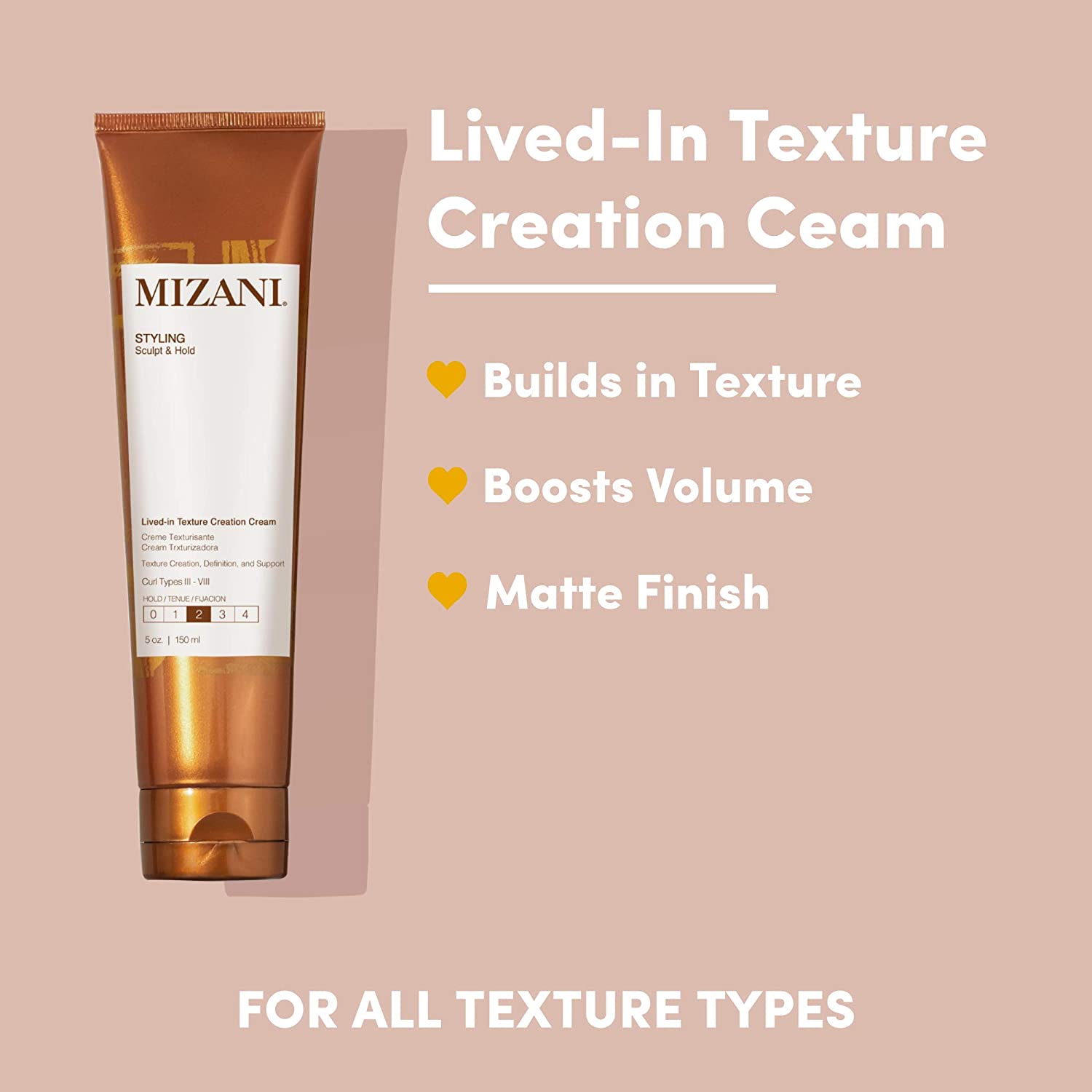 MIZANI Styling Lived-In Texture Creation Cream (5 oz.)
