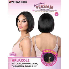 Motown Tress Persian 100% Virgin Remi Hair Swiss Lace Wig - HPLP COLE