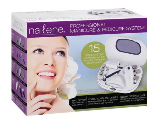 Nailene Professional Manicure & Pedicure 15-Piece System