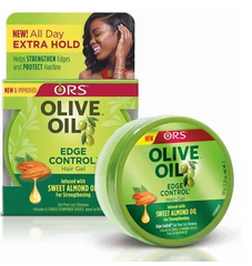 Olive Oil Edge Control Hair Gel (Jar)