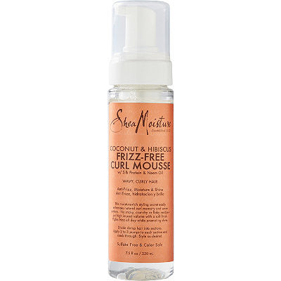 Shea Moisture Coconut & Hibiscus Frizz-Free Curl Mousse