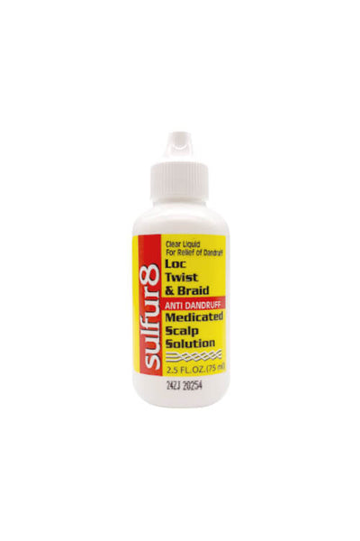 Sulfur 8 Loc Twist & Braid Medicated Scalp Solution