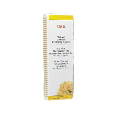 Gigi Natural Muslin Epilating Strips