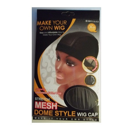 Q Fitt Make Your Own Wig Stretch Mesh Dome Style Wig Cap