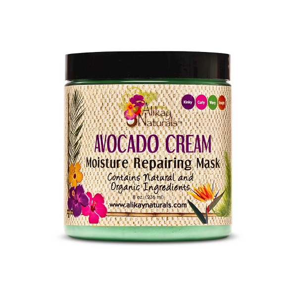 Alikay Naturals Avocado Cream Moisture Repairing Mask 8 oz