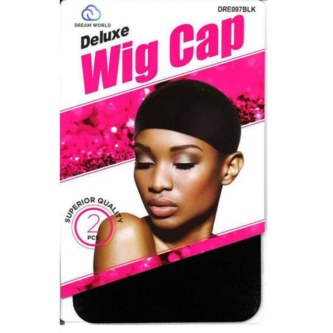 Dream World Deluxe Wig Cap (Black)