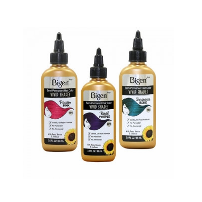 Bigen Vivid Shades Semi-Permanent Hair Color 3 oz